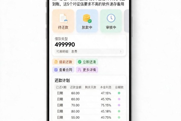 黑户必看！2026正规网贷平台借1000元马上到账，这5个对征信要求不高的软件速存备用
