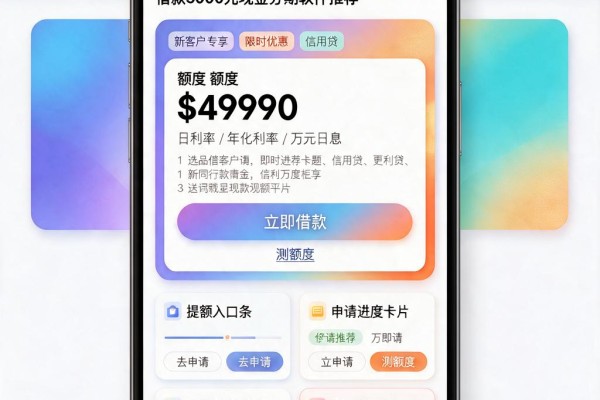 5个权威网上分期现金贷款平台点评!借款5000元现金分期软件推荐