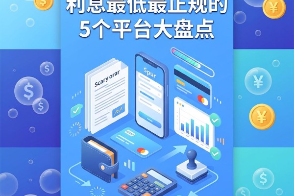 黑户必看!利息最低最正规的5个平台大盘点