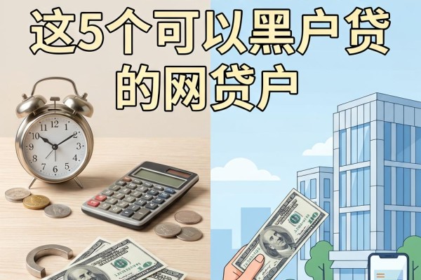 2026急用钱必看!这5个可以黑户贷的网贷app,借款秒过无视征信