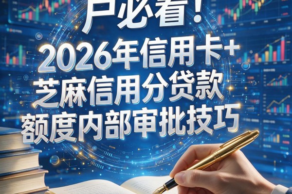 黑户必看！2026年信用卡+芝麻信用分贷款额度内部审批技巧，这5个平台无视征信秒批四万