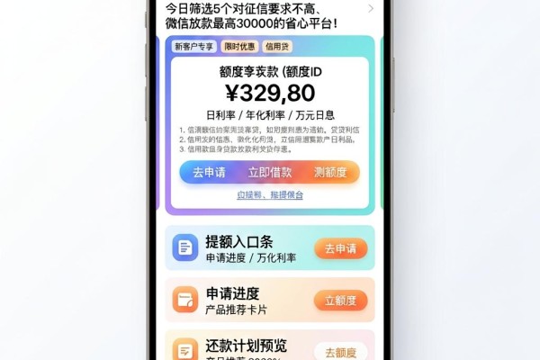 不看征信的苹果ID贷推荐!今日筛选5个对征信要求不高、微信放款最高30000的省心平台