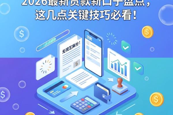 无视芝麻分!2026最新贷款新口子盘点,这几点关键技巧必看!