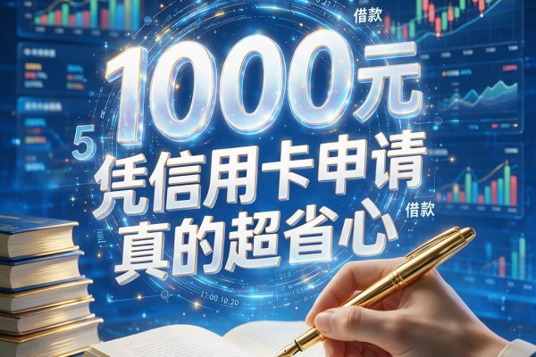 5个凭信用卡借款的平台,用1000元申请真的超省心