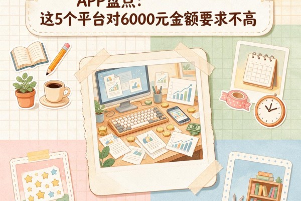 黑户必看!2025年4月可靠借款APP盘点:这5个平台对6000元金额要求不高