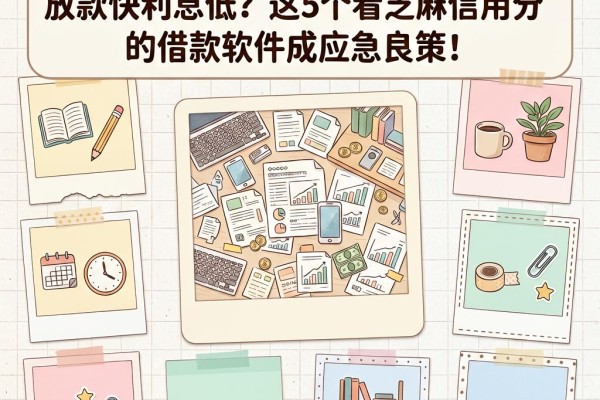 急用钱必看!2026年网贷哪个放款快利息低?这5个看芝麻信用分的借款软件成应急良策