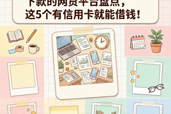 黑户无视逾期和负债也能下款的网贷平台盘点,这5个有信用卡就能借钱!