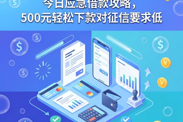 黑户必看!正规黑户网贷平台今日应急借款攻略,500元轻松下款对征信要求低