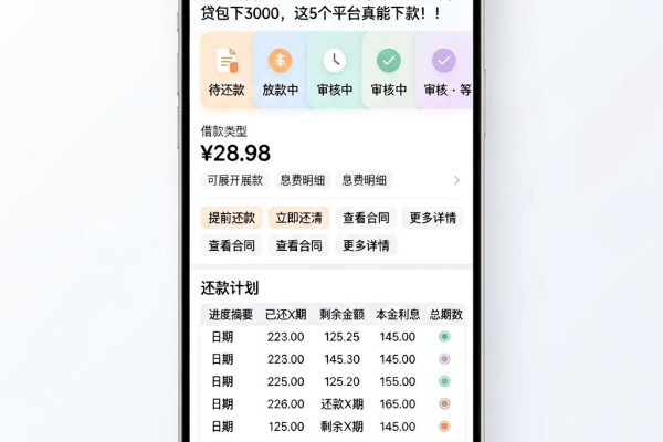 无视黑白户!2026年不审核秒通过的网贷包下3000,这5个平台真能下款!