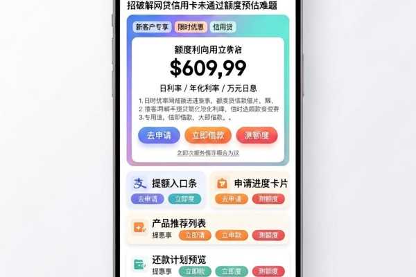 支付宝5个隐藏网贷入口，2026独门妙招破解网贷信用卡未通过额度预估难题