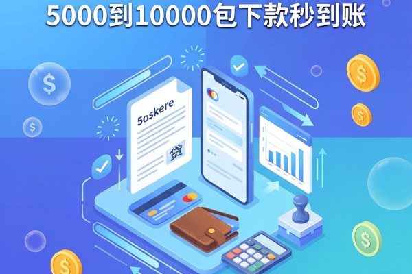 这5家正规大额手机贷款app,5000到10000包下款秒到账
