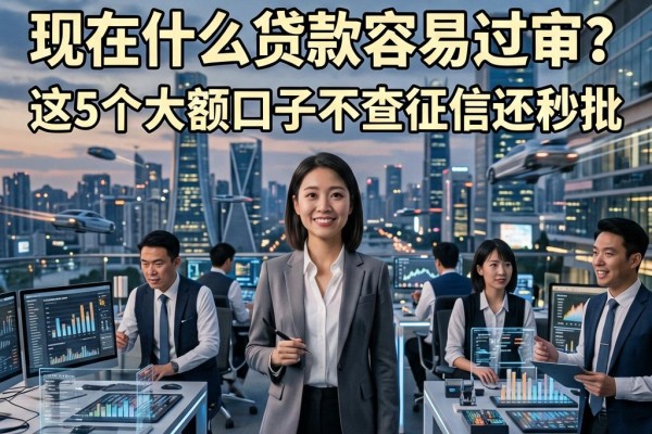 2026年急用钱必看:现在什么贷款容易过审?这5个大额口子不查征信还秒批