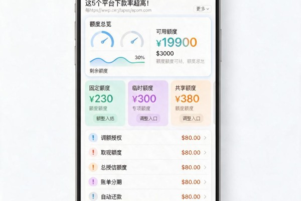 急用钱必看!什么好贷款app容易放贷成功?这5个平台下款率超高