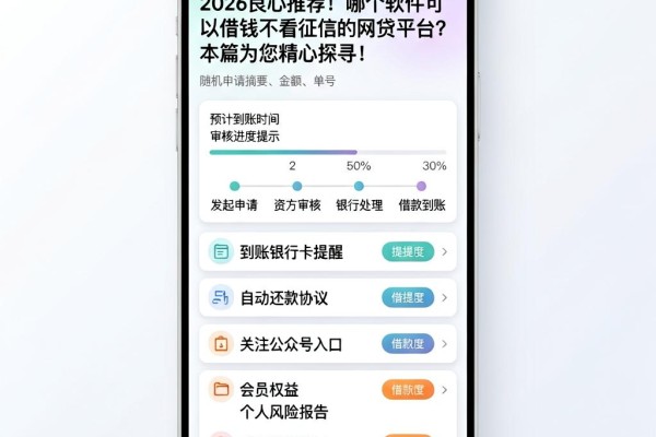 2026良心推荐!哪个软件可以借钱不看征信的网贷平台?本篇为您精心探寻!