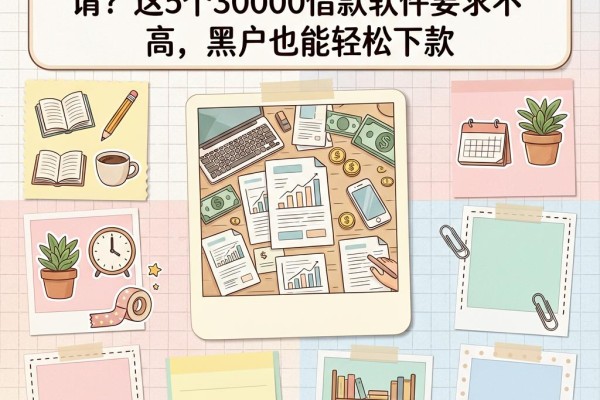 2026年必看：什么网贷无视黑户申请？这5个30000借款软件要求不高，黑户也能轻松下款