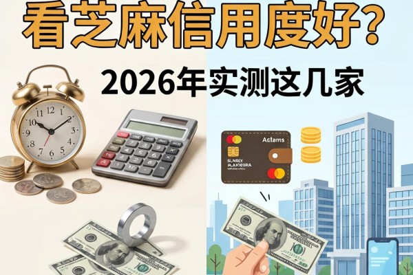 芝麻信用分高必看!哪种贷款看芝麻信用度好?2026年实测这几家下款快