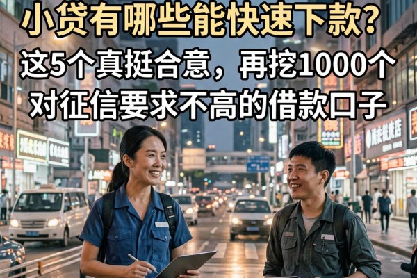 急用钱必看！不查征信的小贷有哪些能快速下款？这5个真挺合意，再挖1000个对征信要求不高的借款口子