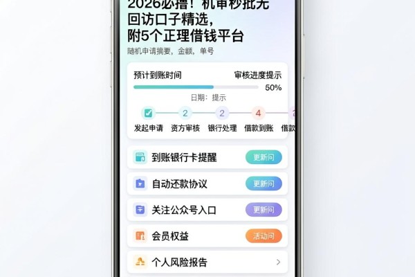 2026必撸！机审秒批无回访口子精选，附5个正规借钱平台