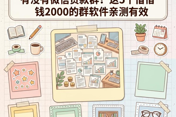 黑户必看!2026专业解读:有没有微信贷款群?这5个借钱2000的群软件亲测有效