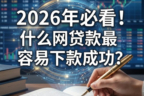 2026年必看！什么网贷款最容易下款成功？这5个平台值得一试！