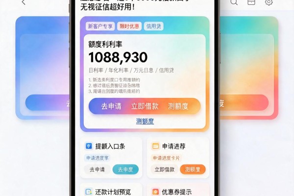 不上征信的手机贷款有哪些？2026年应急必看：这5个6000元借款口子无视征信超好用