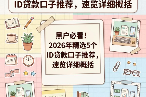 黑户必看！2026年精选5个苹果ID贷款口子推荐，速览详细概括