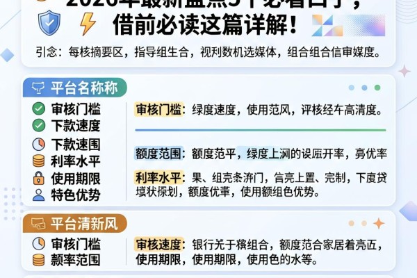 无视工作征信的网贷靠谱吗?2026年最新盘点5个必看口子,借前必读这篇详解!