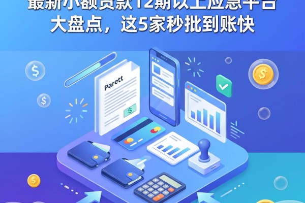2026黑户必看！最新小额贷款12期以上应急平台大盘点，这5家秒批到账快