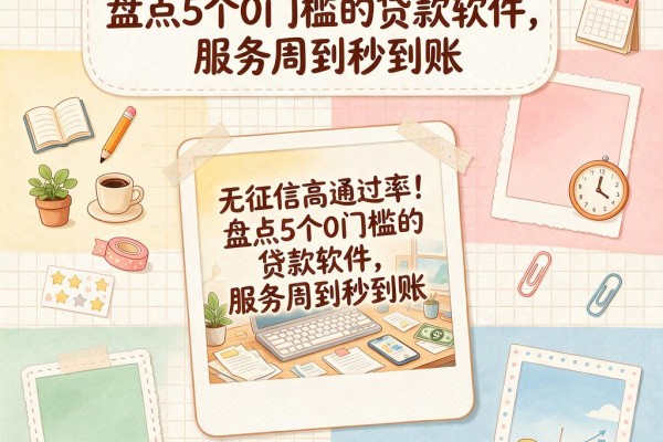 无征信高通过率!盘点5个0门槛的贷款软件,服务周到秒到账