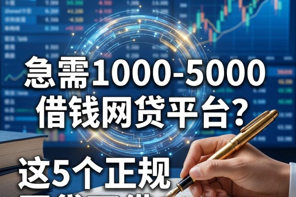 急需1000-5000借钱网贷平台？2026精选盘点：这5个正规网贷可借30000