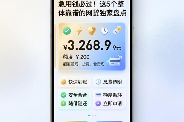 急用钱必过!这5个整体靠谱的网贷独家盘点