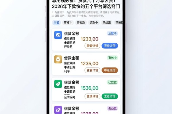 急用钱必看！贷款几十万怎么贷？2026年下款快的五个平台筛选窍门
