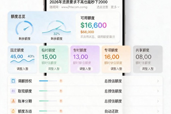 急用钱必看!5个小额快速借钱马上到账软件,2026年资质要求不高也能秒下2000