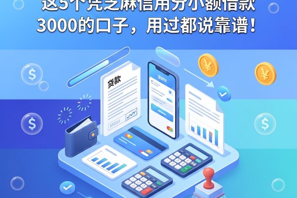 2026应急必看！这5个凭芝麻信用分小额借款3000的口子，用过都说靠谱