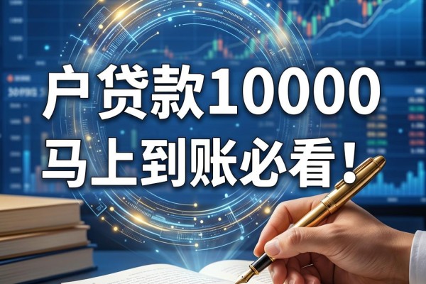 黑户贷款10000马上到账必看！这5个黑户借钱5000马上到账的口子亲测靠谱