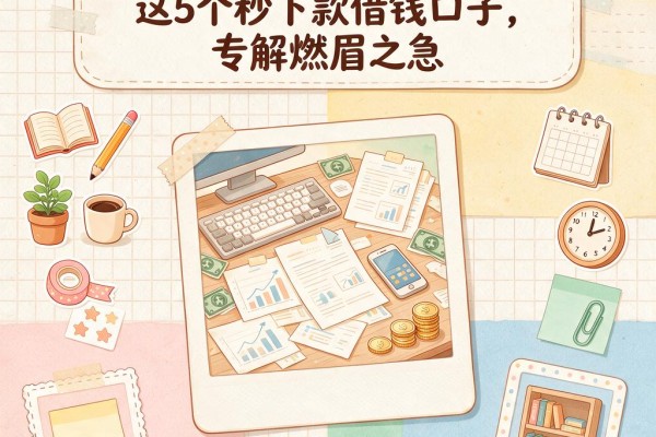 黑户凭公积金帐号可贷款！这5个秒下款借钱口子，专解燃眉之急