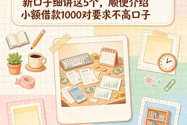 2026年必看!小额借钱网新口子细讲这5个,顺便介绍小额借款1000对要求不高口子