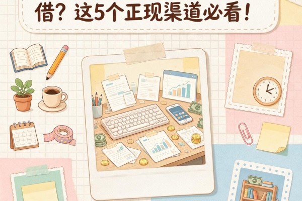黑户急用钱去哪里借款好借?这5个正规渠道必看!