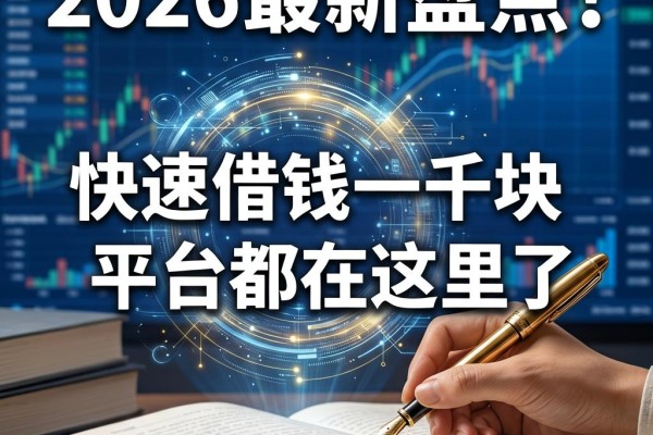 2026最新盘点！快速借钱一千块的平台都在这里了