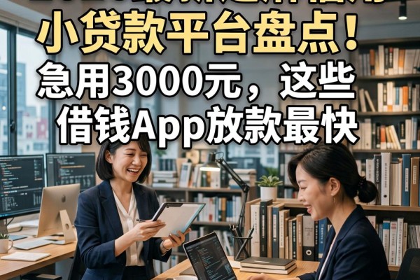 2026最新芝麻信用小贷款平台盘点！急用3000元，这些借钱App放款最快