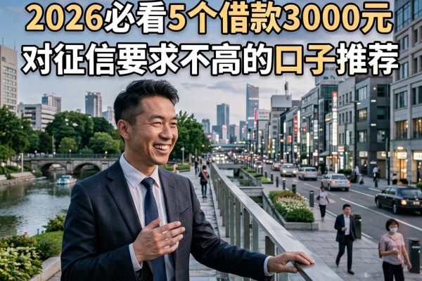 不看征信大数据也能贷款!2026必看5个借款3000元对征信要求不高的口子推荐