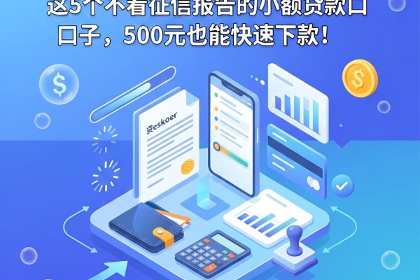 急需用钱?2026真实用户反馈:这5个不看征信报告的小额贷款口子,500元也能快速下款!