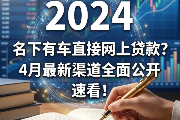 名下有车直接网上贷款?4月最新渠道全面公开,速看!