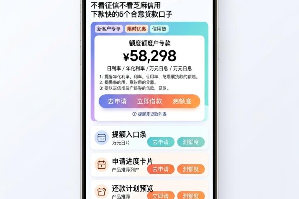 急用钱速看！2026黑户也能下、不看征信不看芝麻信用、下款快的5个合意贷款口子