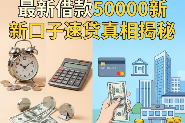 秒下50000!最新借款50000新口子速贷真相揭秘,附赠5个秒批4000的靠谱渠道
