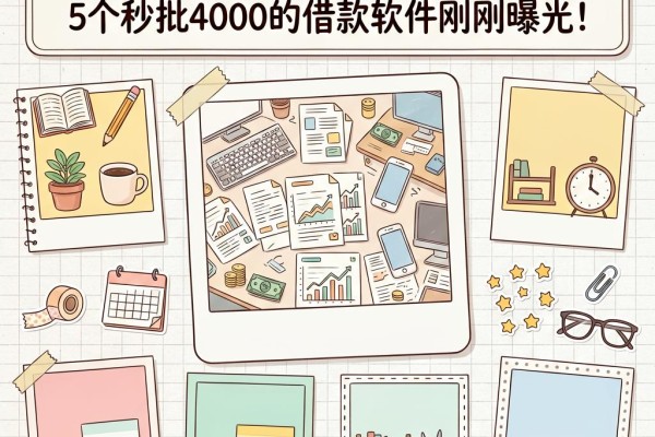不看负债不看大数据!2026最新盘点:5个秒批4000的借款软件刚刚曝光