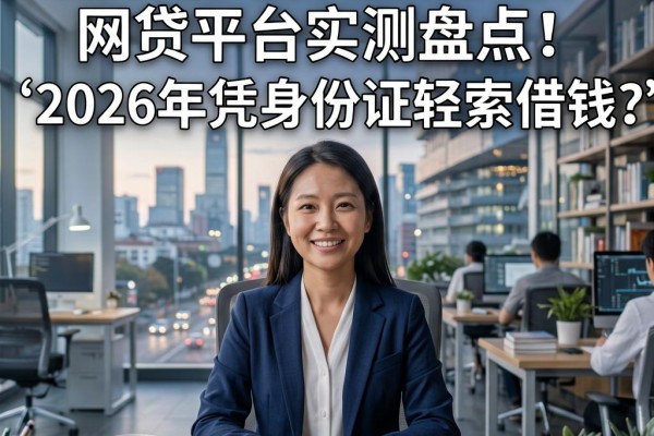芝麻信用分正规大额网贷平台实测盘点:2026年凭身份证轻松借钱