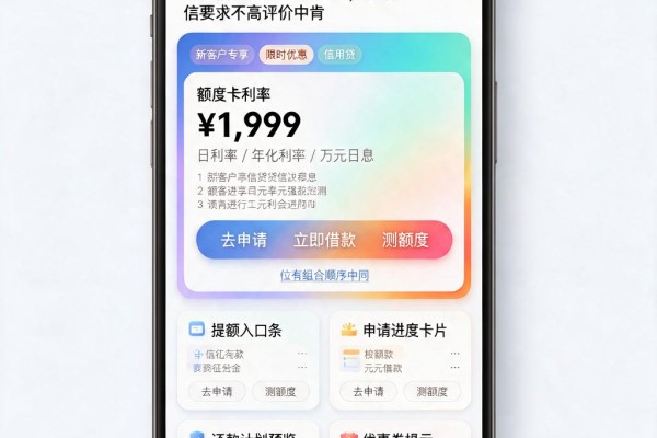 不看征信高额小贷首选!实测5个微信放款5000元APP,征信要求不高评价中肯
