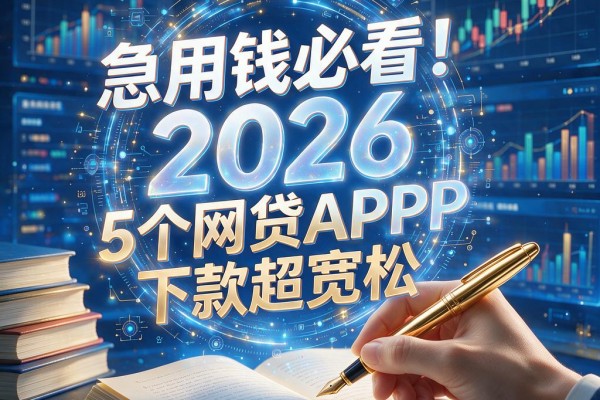 急用钱必看!2026这5个网贷APP下款超宽松,从里借钱可以应急包下1000