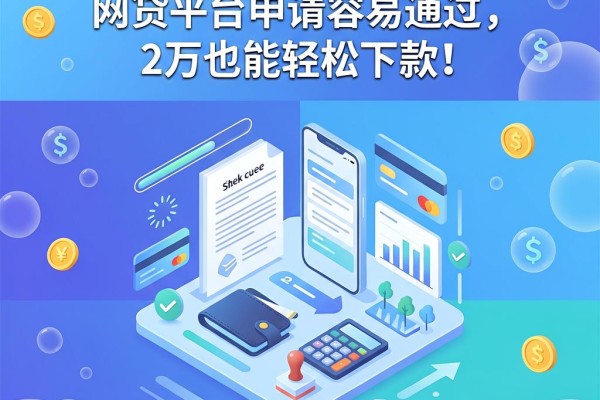 急需5万？2026年这5个网贷平台申请容易通过，2万也能轻松下款